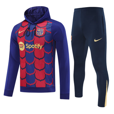 FC Barcelona 24/25 - Hooded Training Suit - Adults