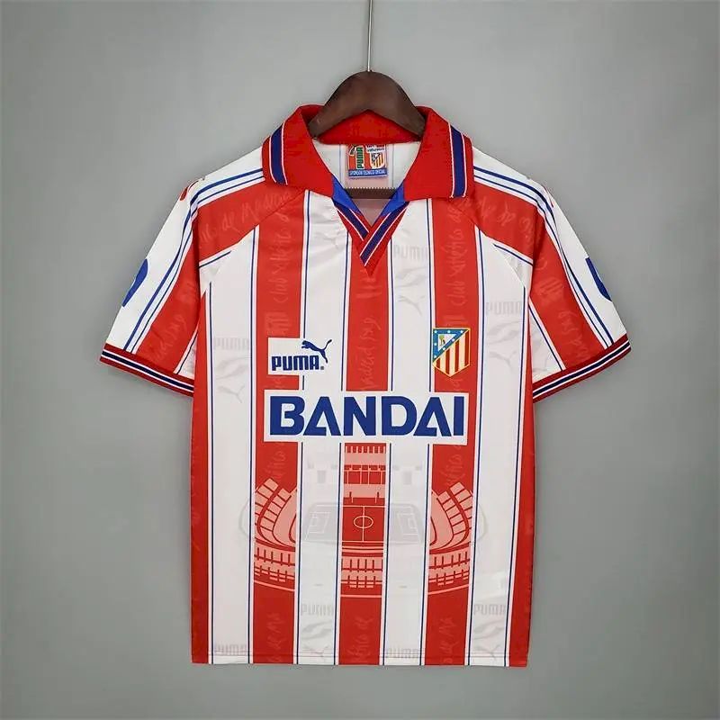 Atlético de Madrid 1996/97 Home Retro Jersey