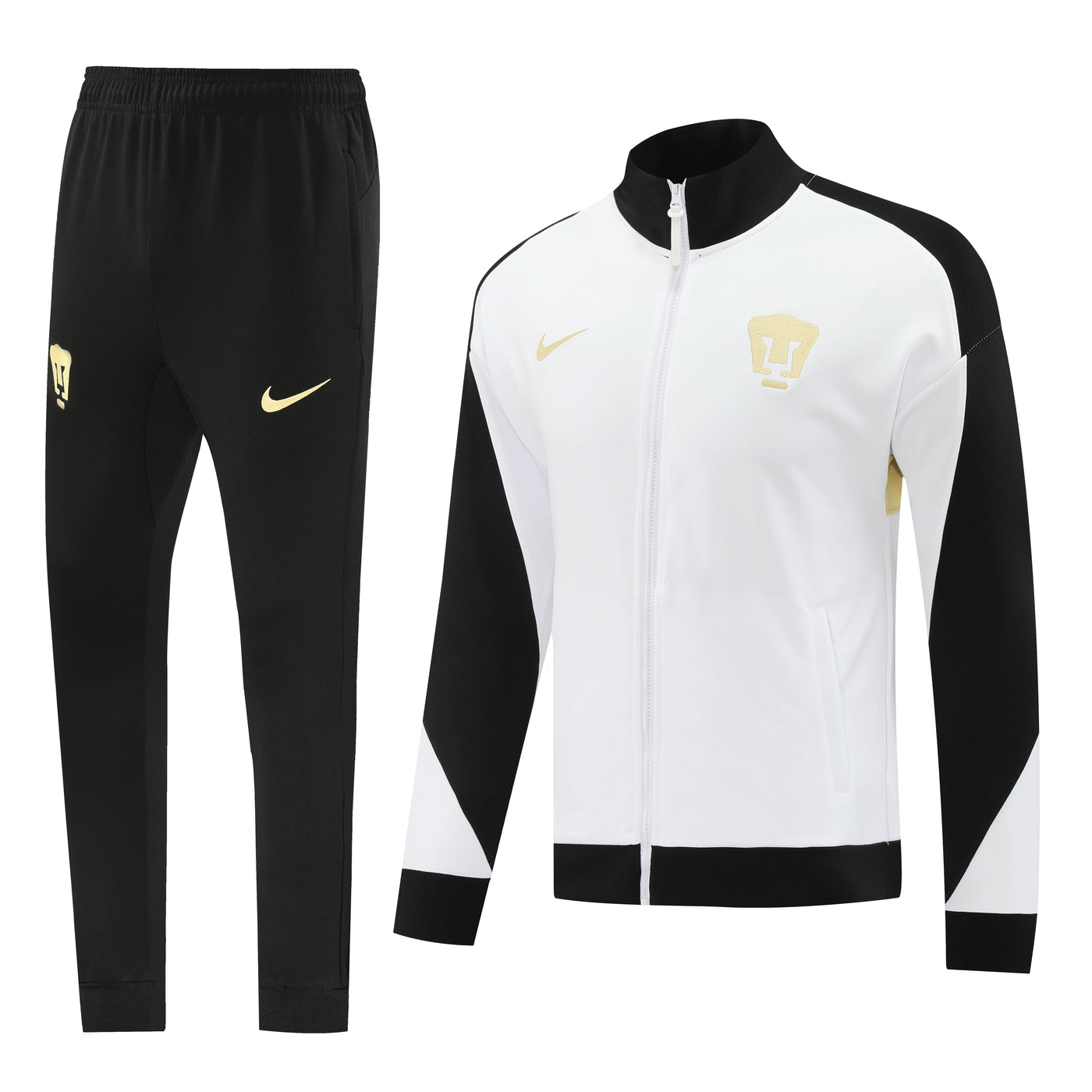 Pumas 2025 Tracksuit (White & Black)