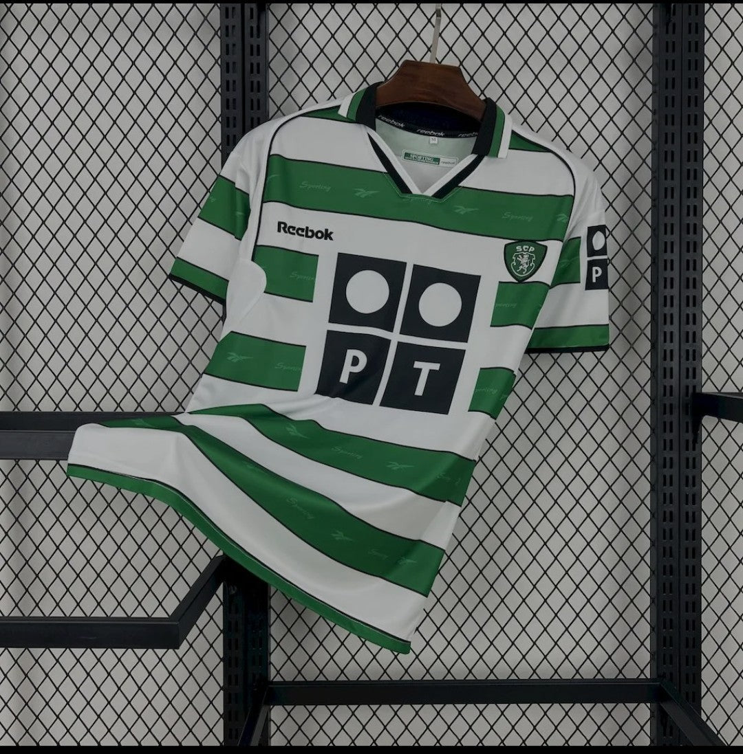 Sporting CP 00-01 Home Retro Jersey