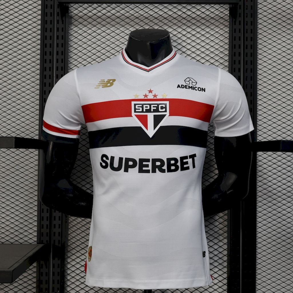 São Paulo FC 2025/26 Home Jersey - Player Version