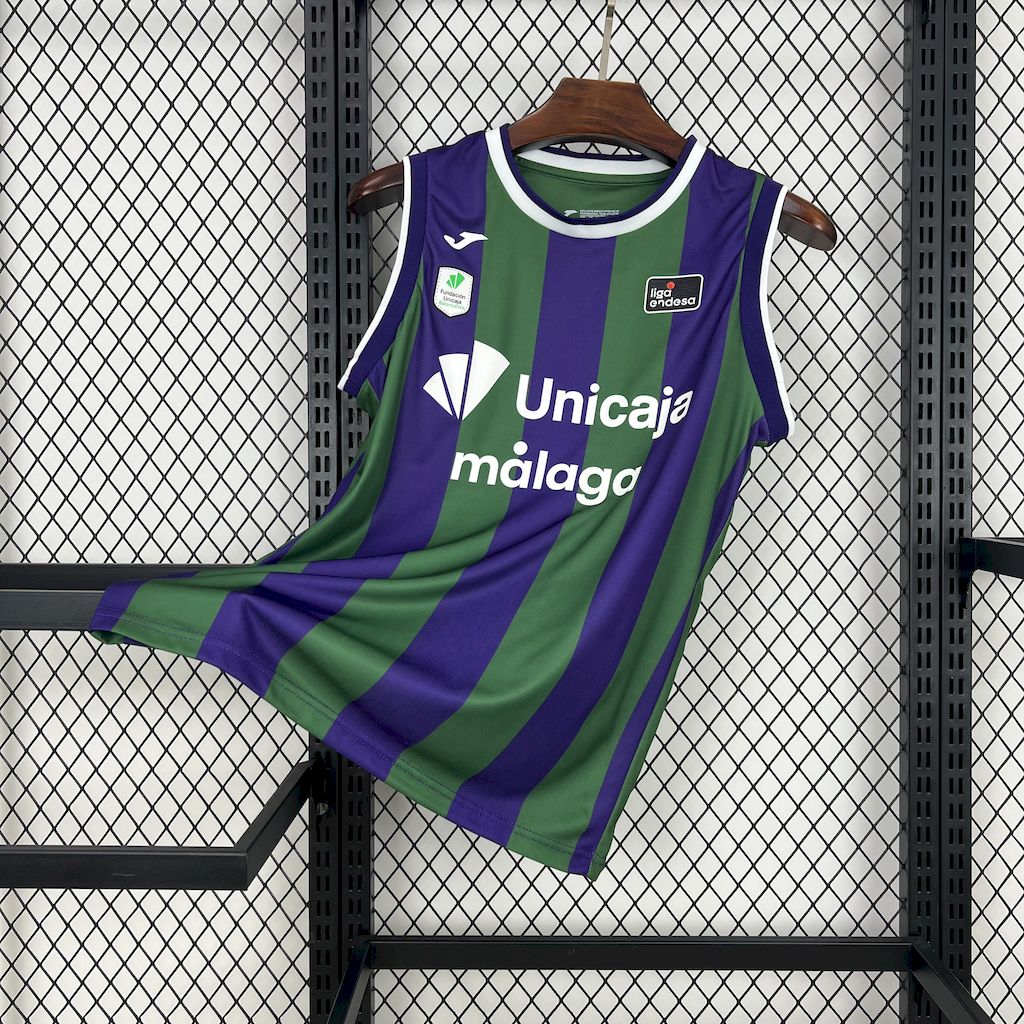 Unicaja de Málaga 24/25 - Home Basketball Jersey