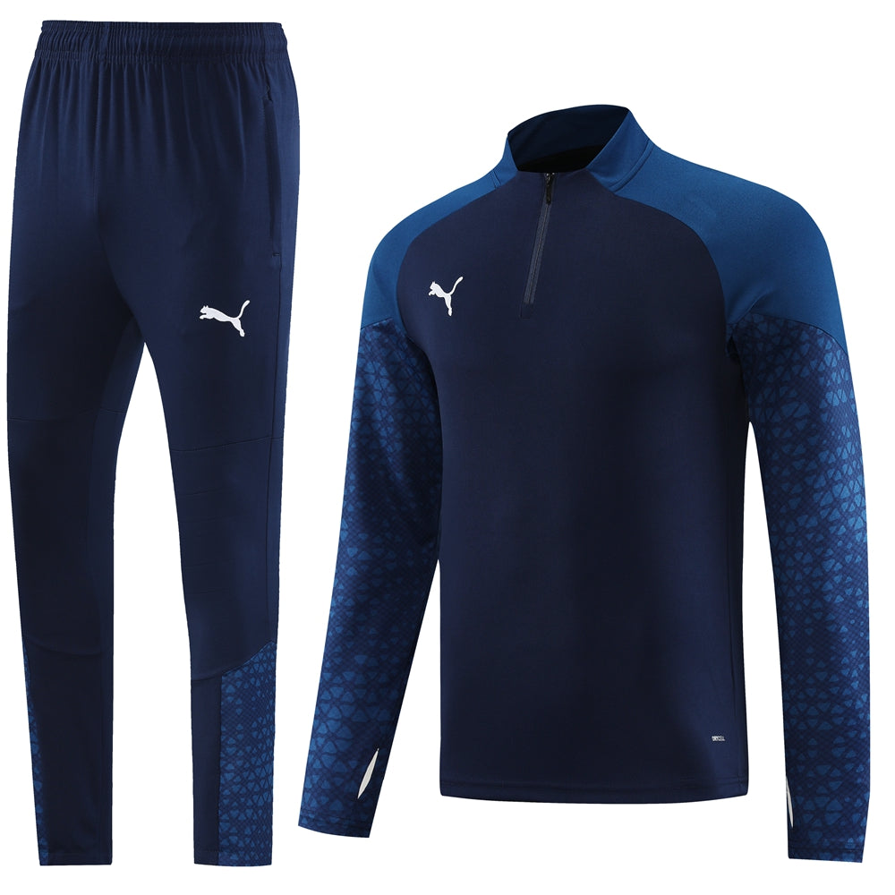 Puma 24/25 Training Suit (Dark Blue)