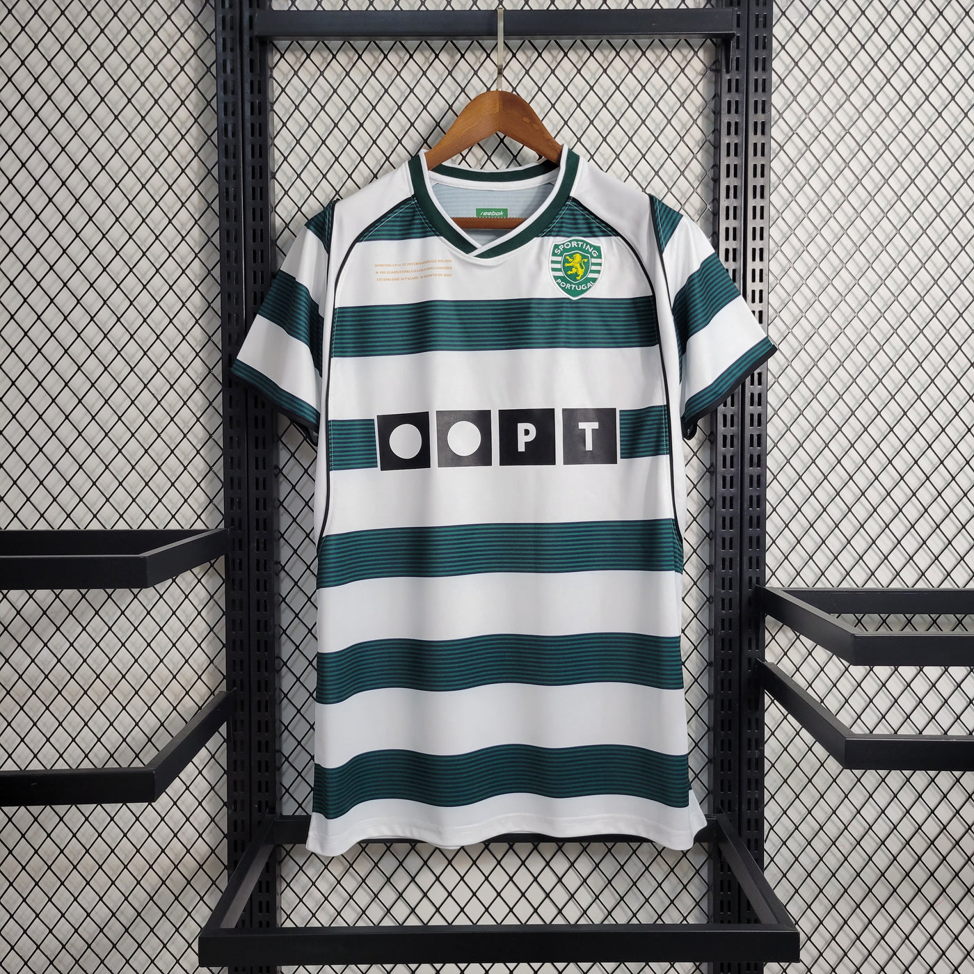 Sporting CP 02-03 Home Retro Jersey - UCL Edition