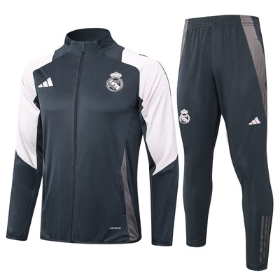 Real Madrid 2024/25 Dark Grey Tracksuit