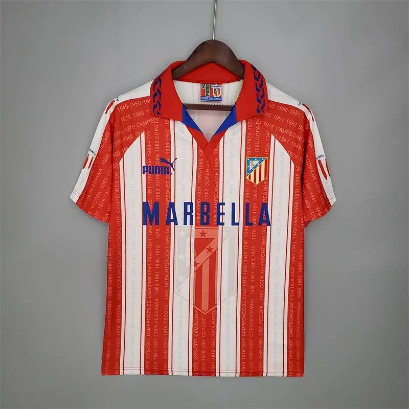 Atlético de Madrid 1995/96 Home Retro Jersey
