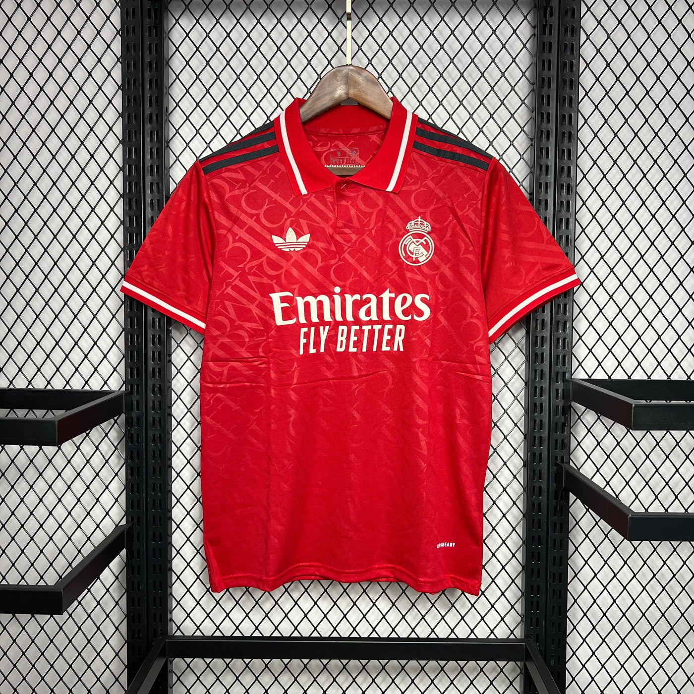 Real Madrid 24-25 (Red Vintage Edition Jersey)