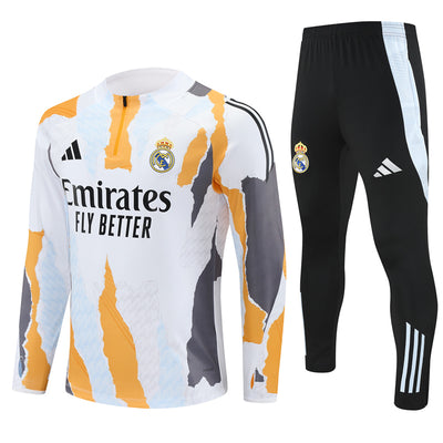 Real Madrid 24/25 - Training Suit - White - Adults