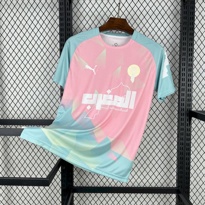 Morocco 2025/26 Blue & Pink Edition Jersey