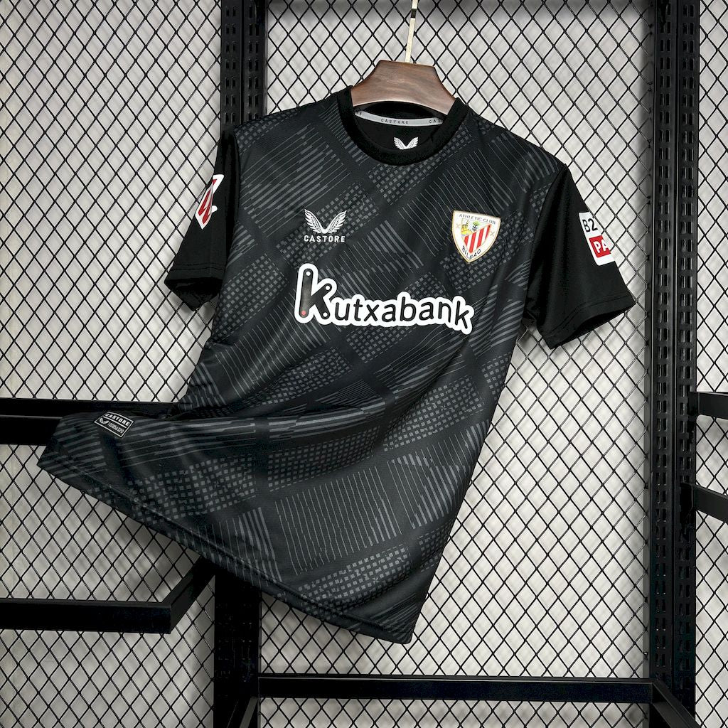 Athletic Bilbao 2024/25 Black Goalkeeper Jersey