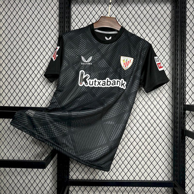 Athletic Bilbao 2024/25 Black Goalkeeper Jersey