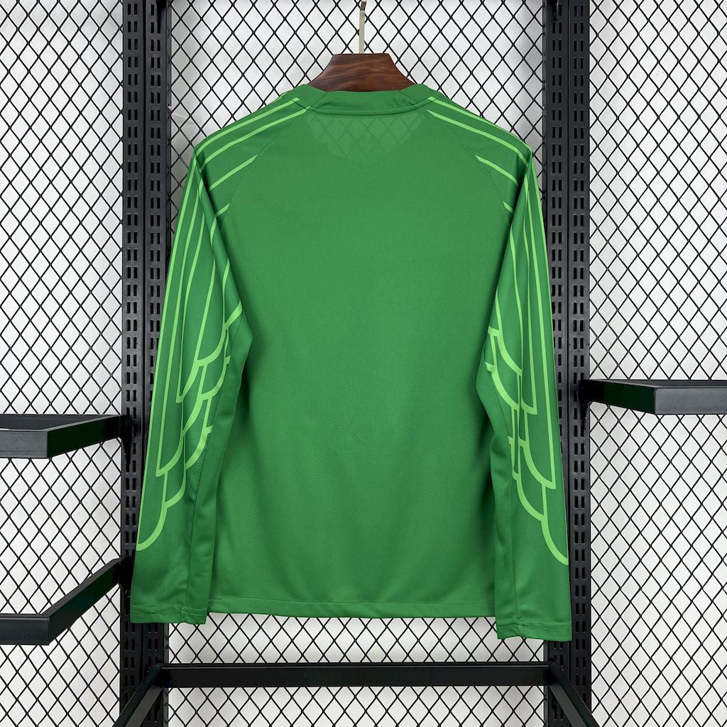 Paris Saint-Germain 2024/25 Green Goalkeeper Jersey - Long Sleeve