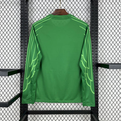 Paris Saint-Germain 2024/25 Green Goalkeeper Jersey - Long Sleeve