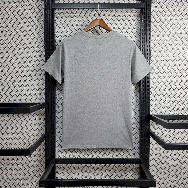 FC Barcelona 2024/25 Balmain Co-Branded Edition Grey T-shirt