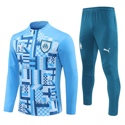 Olympique Marseille 24/25 - Training Suit - Blue - Adults