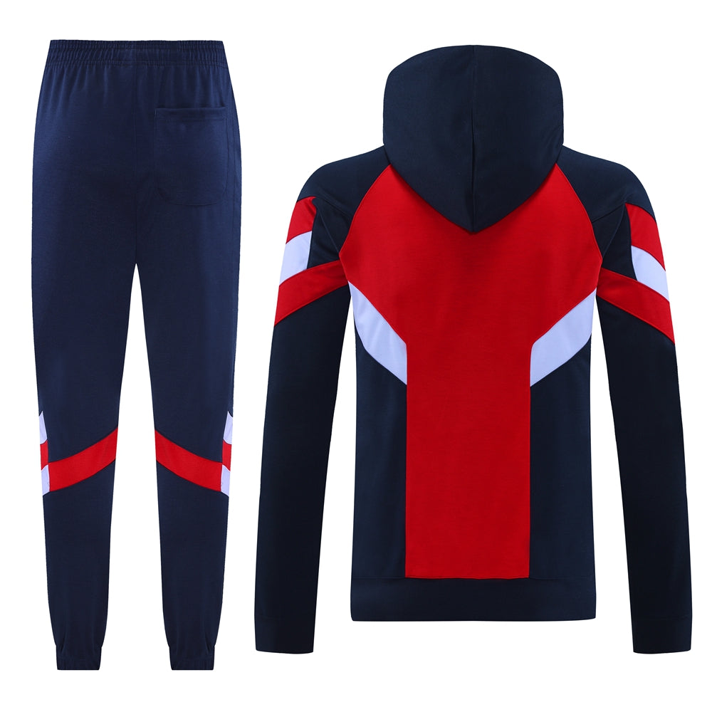 Arsenal FC 24/25 - Hooded Training Suit - Red - Adults