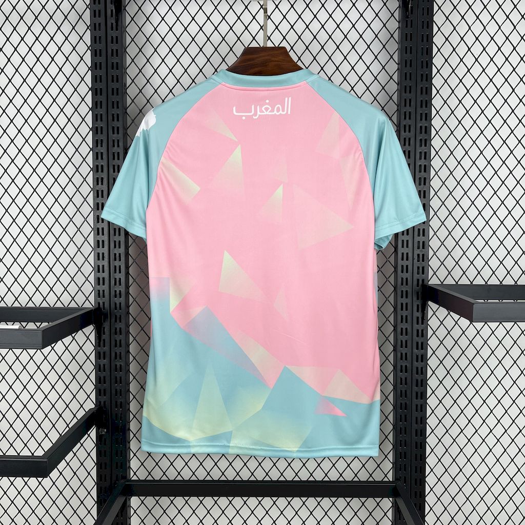 Morocco 2025/26 Blue & Pink Edition Jersey