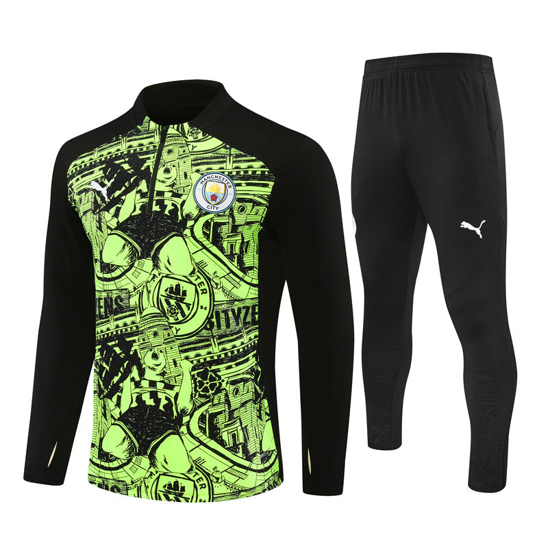 Manchester City 24/25 - Training Suit - Black - Adults