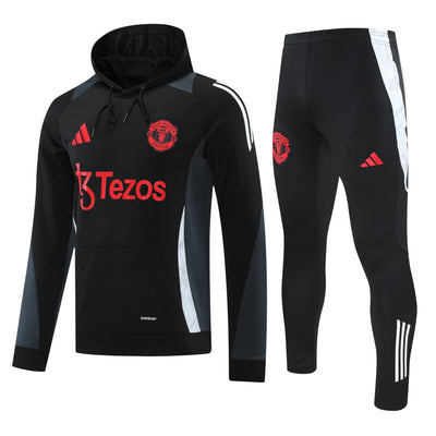 Manchester United 24/25 - Hooded Training Suit - Adults