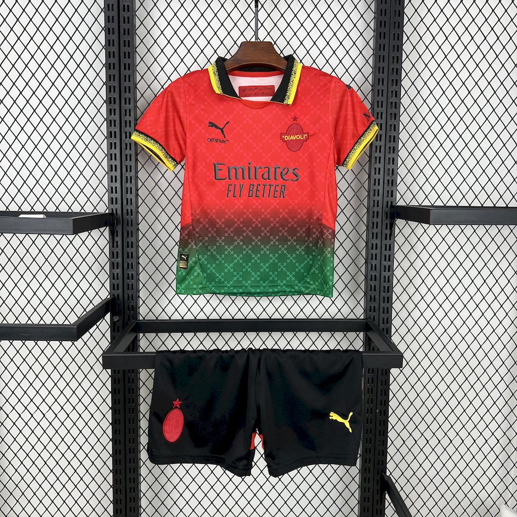 AC Milan 24/25 (Off-White Red Edition Kit)