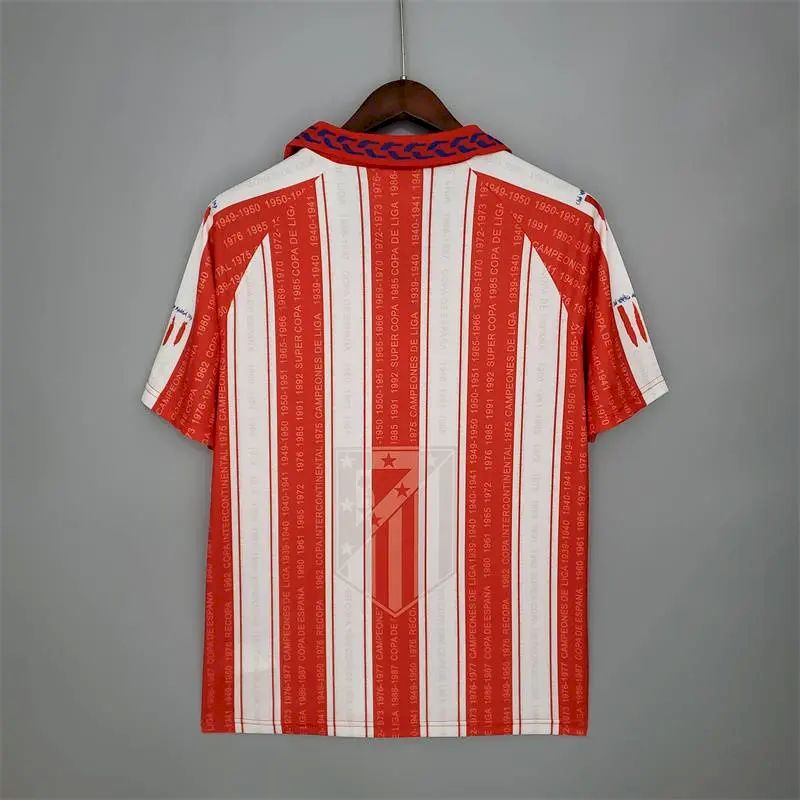 Atlético de Madrid 1995/96 Home Retro Jersey