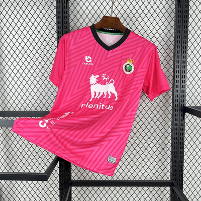 Racing de Santander 24/25 (Pink Goalkeeper Jersey)