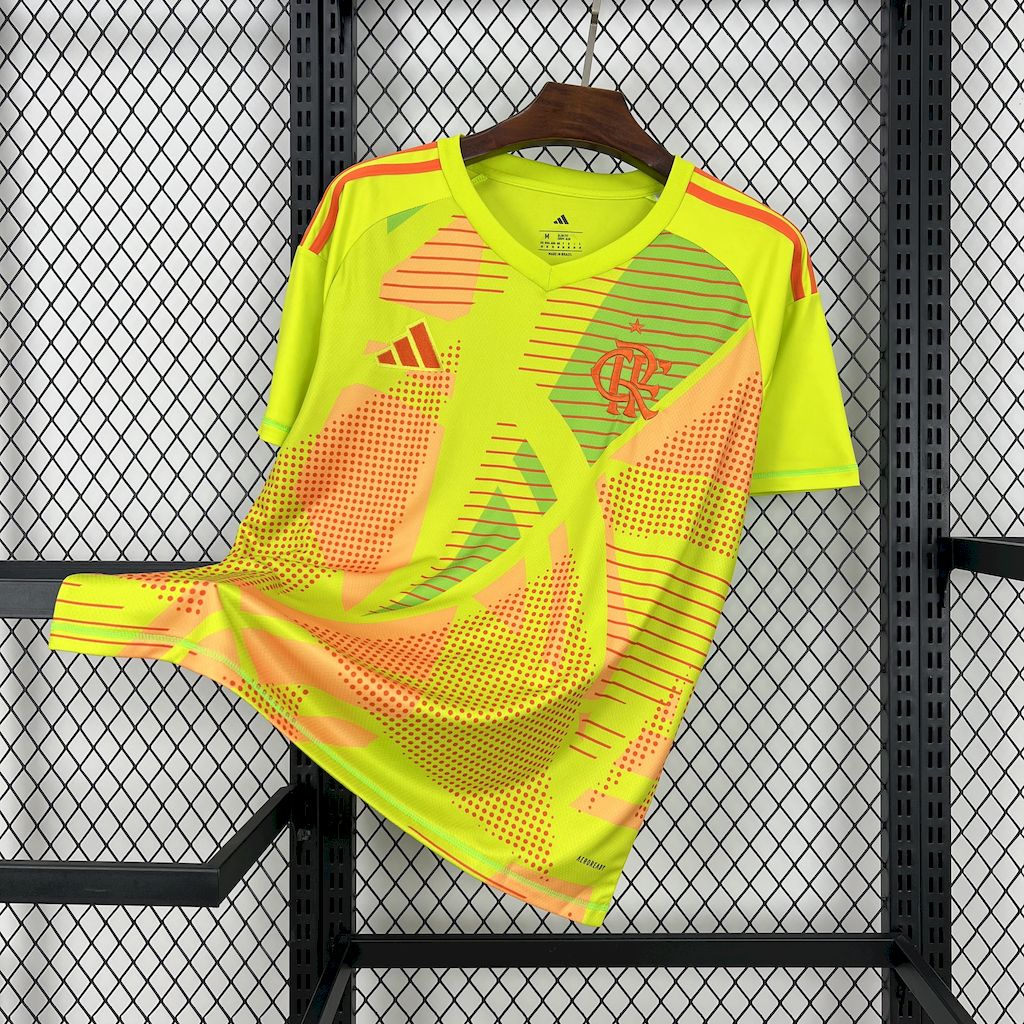 Flamengo 2025 (Yellow Goalkeeper Jersey)